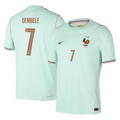 DEMBELE #7 Player Version France Away Soccer Jersey World Cup 2026 Green