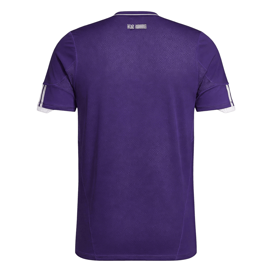 Men Retro Fan Version 10/11 Real Mardid Third Soccer Jersey Purple