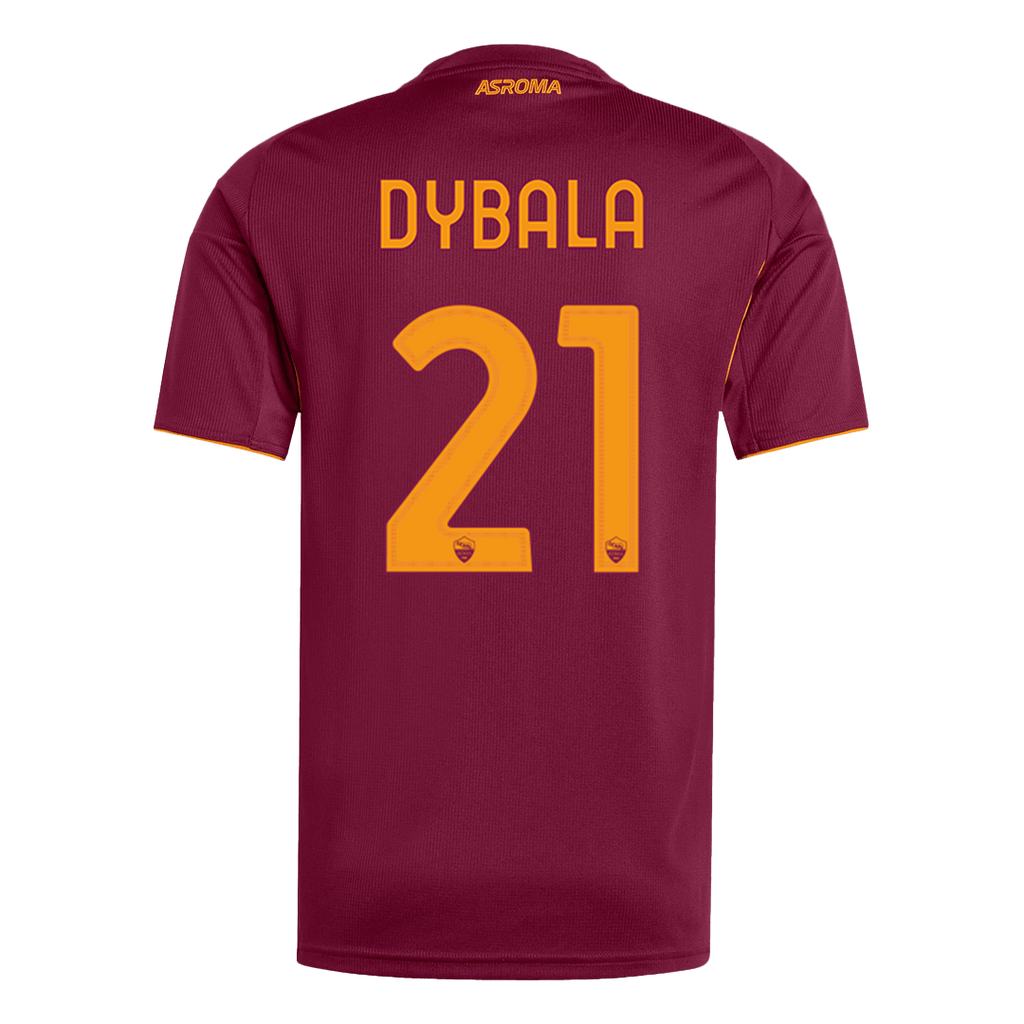 DYBALA #21 Roma Home Soccer Jersey 2025/26 Red