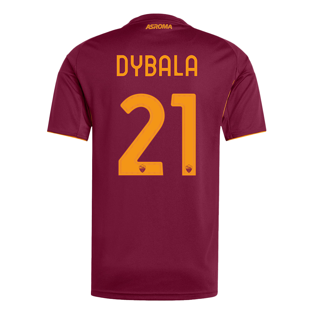 DYBALA #21 Roma Home Soccer Jersey 2025/26 Red