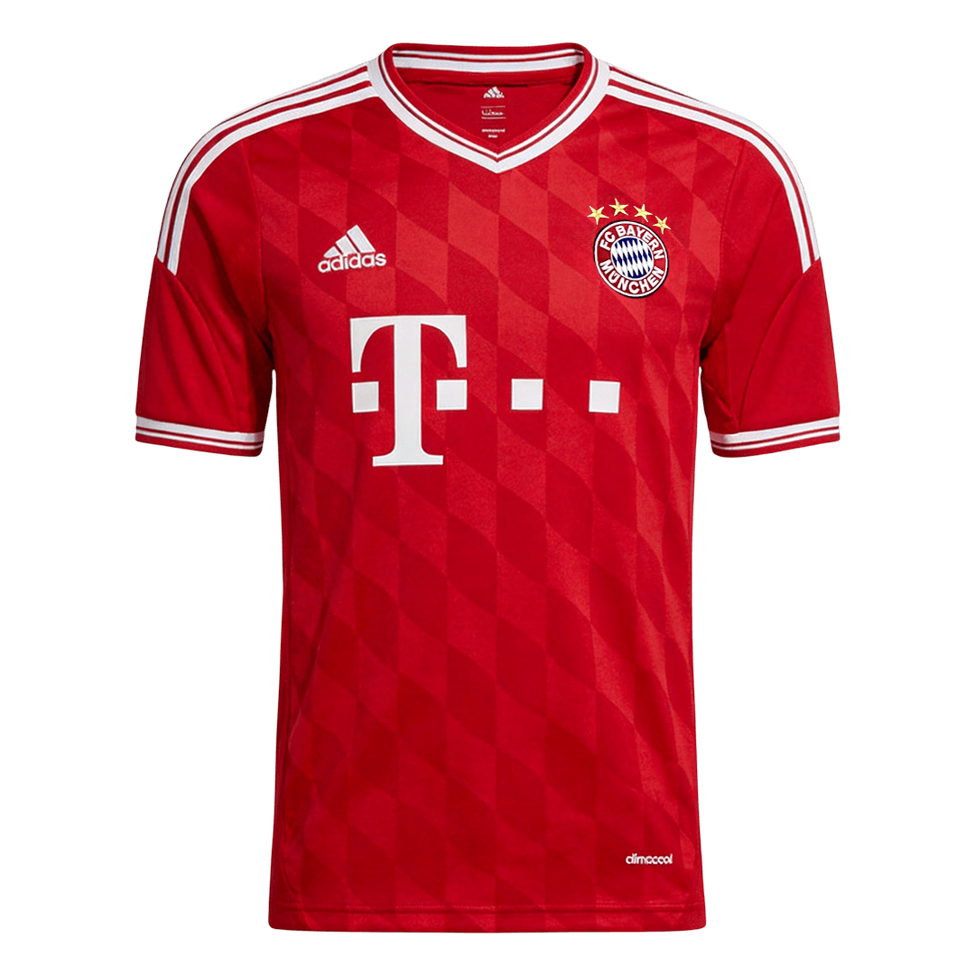 Men Retro Fan Version 13/14 Bayern Munich Home Soccer Jersey Short Sleeve Red
