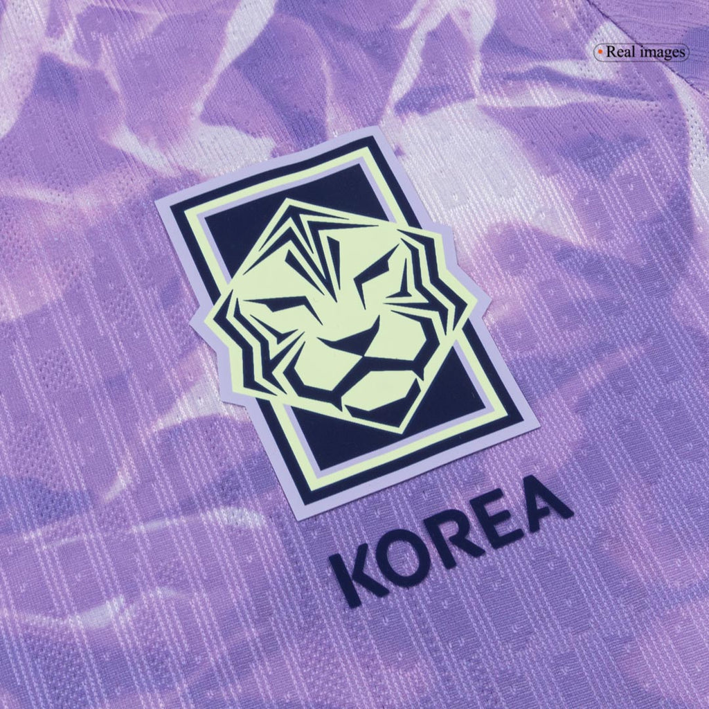 Player Version South Korea Away Soccer Jersey World Cup 2026 Purple