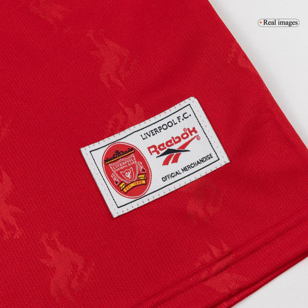 Retro 96/97 Liverpool Home Soccer Jersey Red