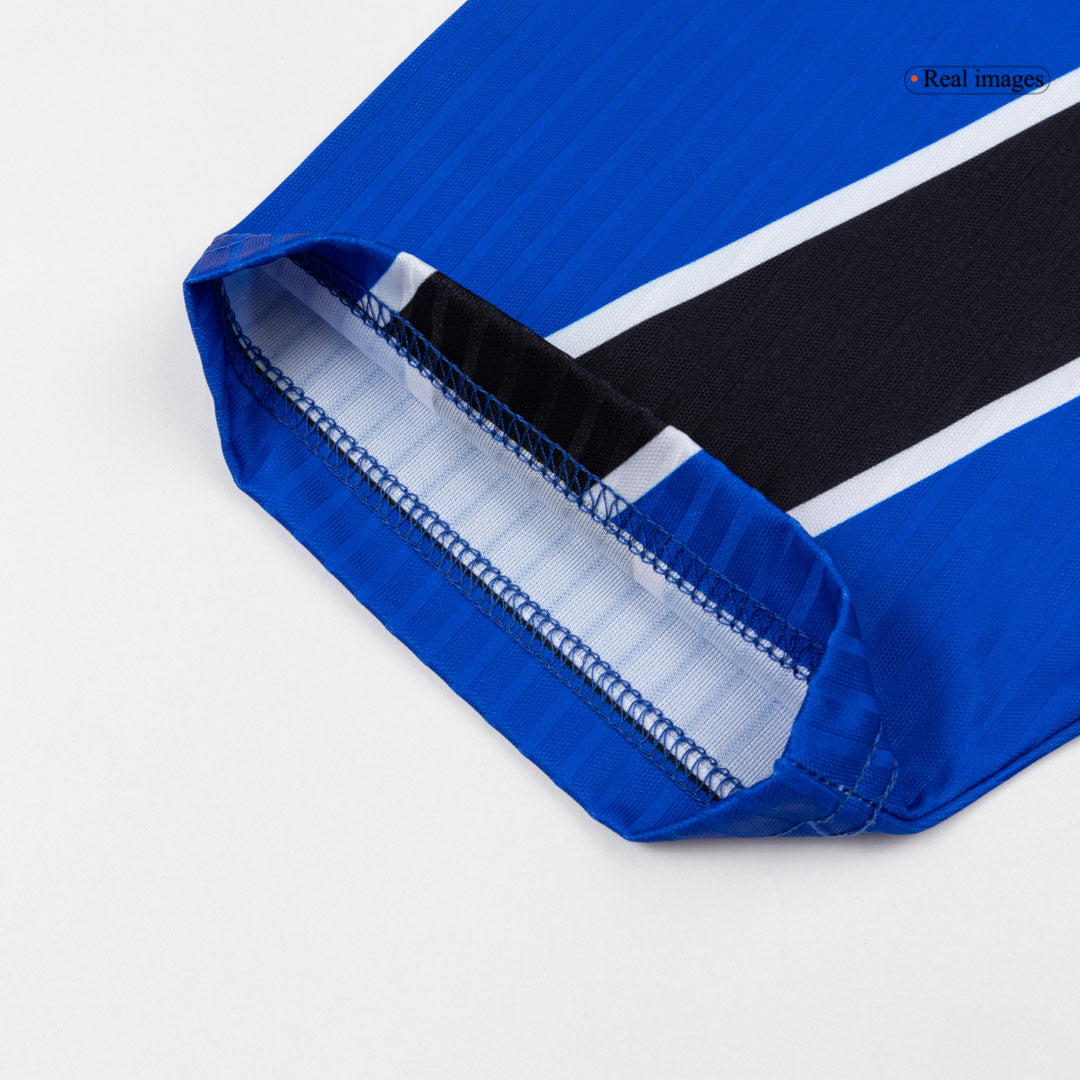 Retro 96/97 Manchester United Third Soccer Jersey Blue