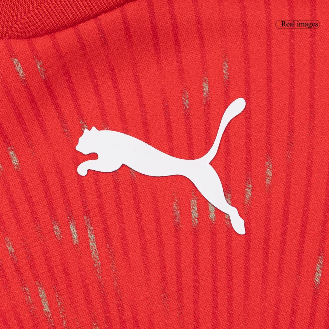 XHAKA #10 Switzerland Home Soccer Jersey World Cup 2026 Red