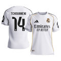 Real Madrid 2025/26 Home Soccer Jersey - TCHOUAMENI #14 - Player Version