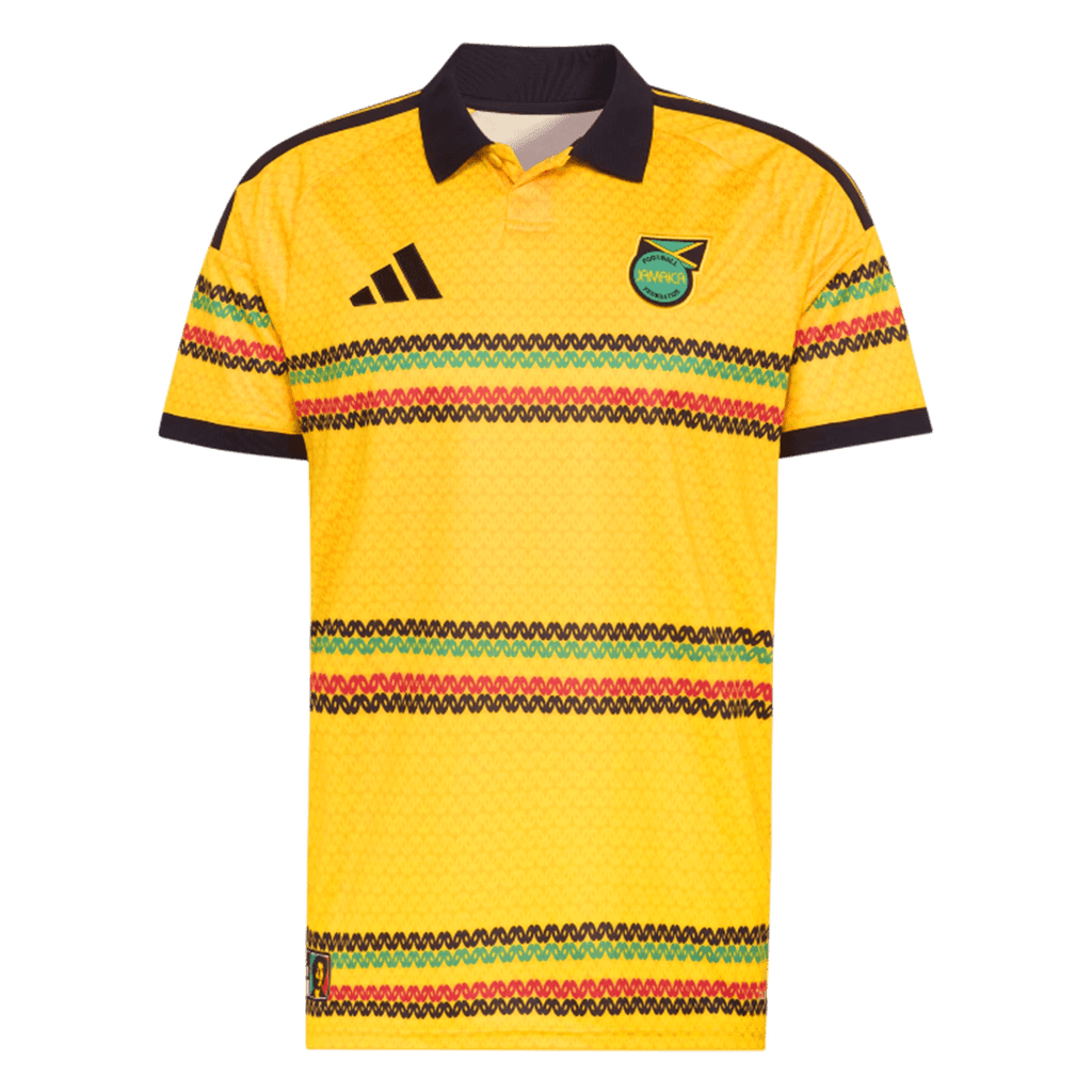 Jamaica Home Soccer Jersey World Cup 2026 Yellow