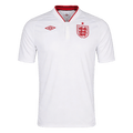 Men Retro Fan Version 2012 England Home Soccer Jersey White