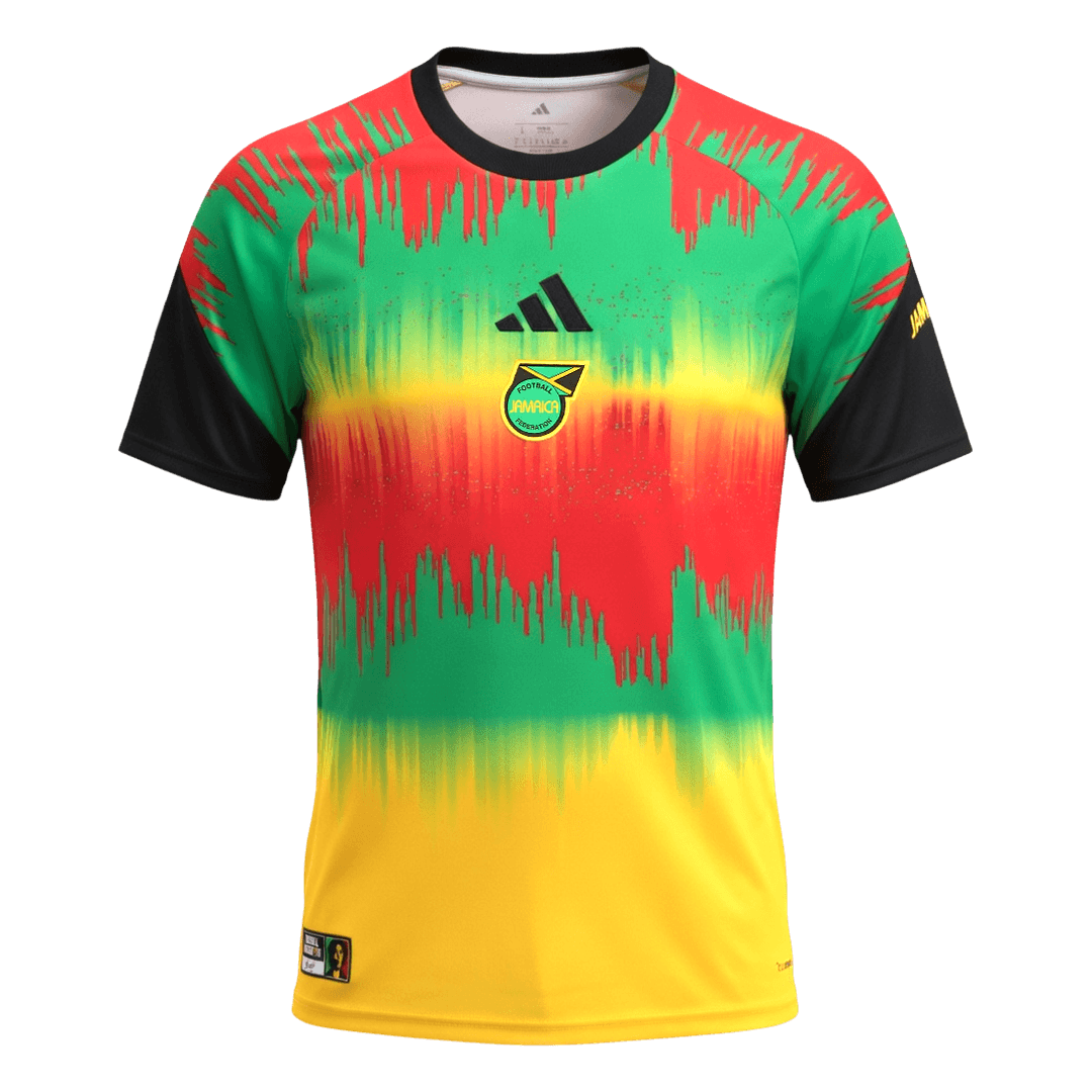 Jamaica Pre-match Soccer Jersey World Cup 2026 Color
