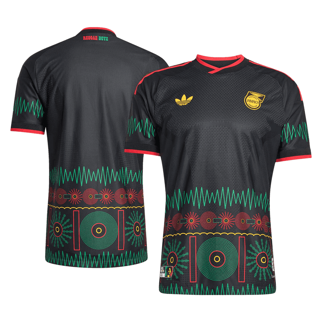 Player Version Jamaica Away Soccer Jersey World Cup 2026 Black