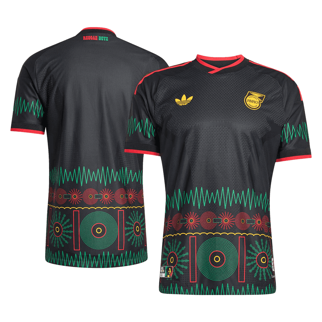 Player Version Jamaica Away Soccer Jersey World Cup 2026 Black