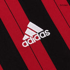 Retro 13/14 AC Milan Home Long Sleeve Jersey Red&Black