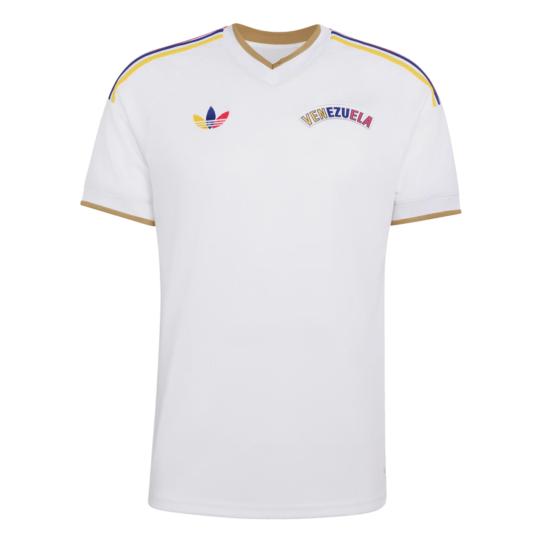 Venezuela Away Soccer Jersey World Cup 2026 White