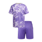 Kids South Korea Away Soccer Jersey Kit (Jersey+Shorts) World Cup 2026 Purple