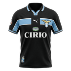 Retro 98/99 Lazio Away Soccer Jersey Navy