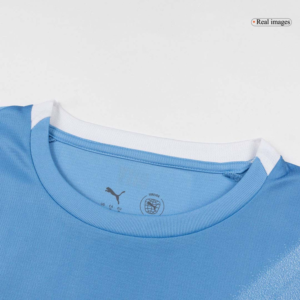 CHERKI #10 Manchester City Home Soccer Jersey 2025/26 Blue