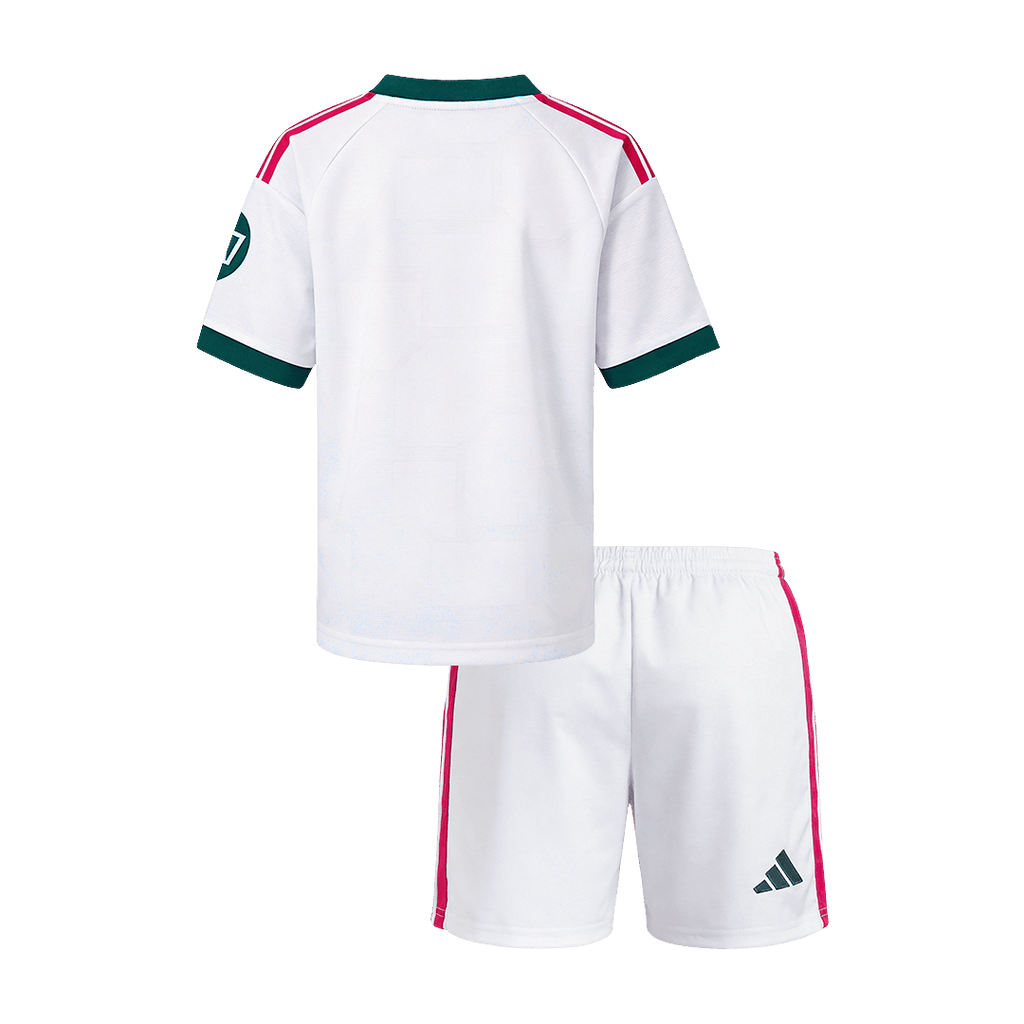 Kids Real Madrid Home Soccer Jersey Kit (Jersey+Shorts) 2026/27 White
