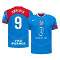 SØRLOTH #9 Player Version Madridl Third Soccer Jersey 25/26 Blue