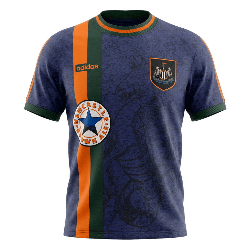 Retro 97/98 Newcastle United Away Soccer Jersey Navy