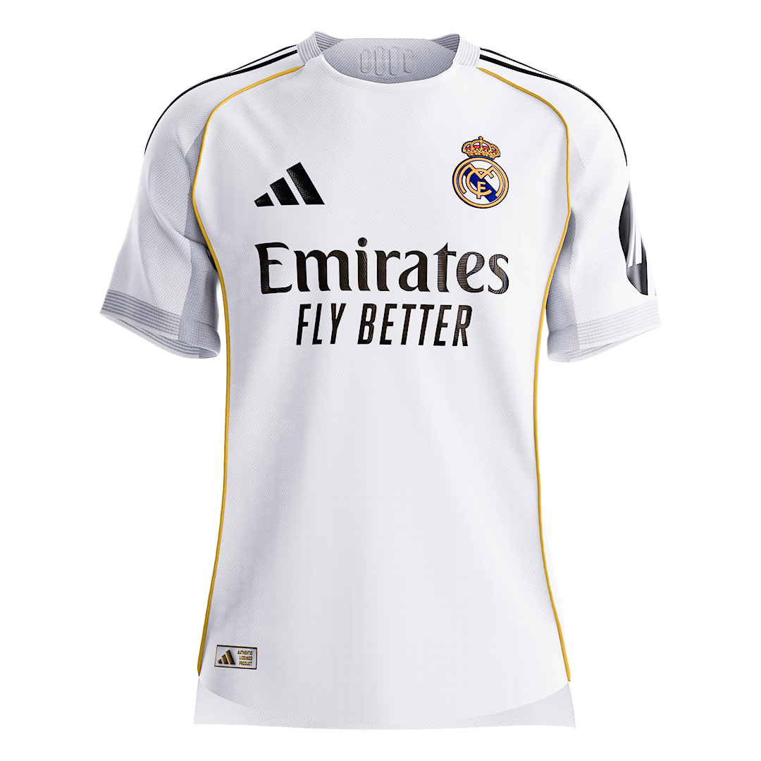 Real Madrid 2025/26 Home Soccer Jersey - Player Version