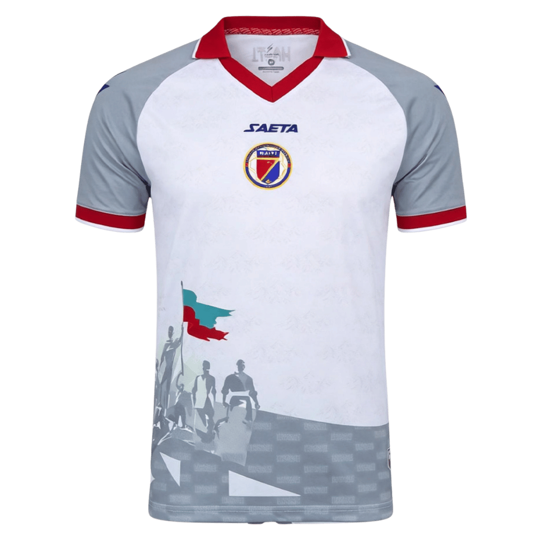 Haiti Away Soccer Jersey World Cup 2026 White