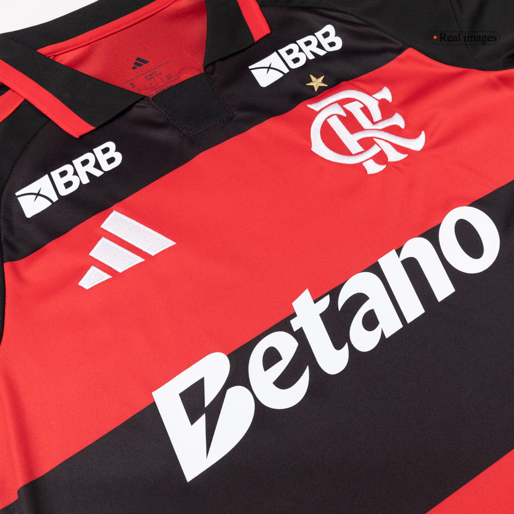 CR Flamengo Home Soccer Jersey 2026 Red&Black