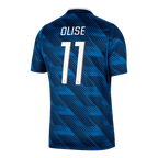 OLISE #11 France Home Soccer Jersey World Cup 2026 Blue