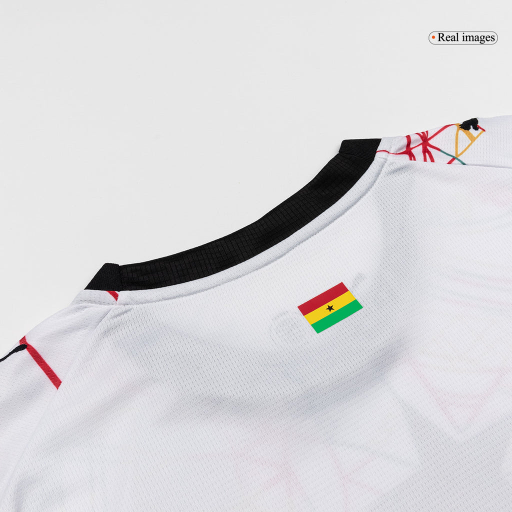 Ghana Home Soccer Jersey World Cup 2026 White