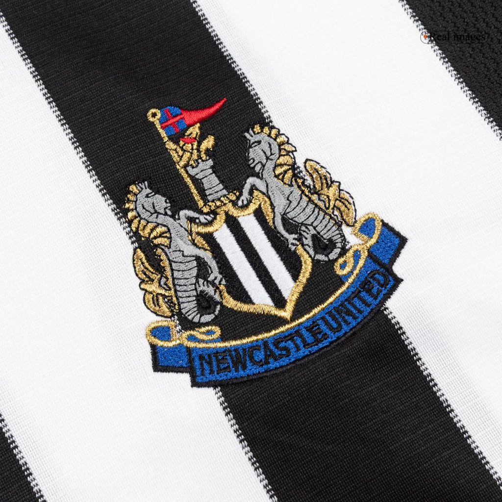 Retro 99/00 Newcastle United Home Soccer Jersey Black&White