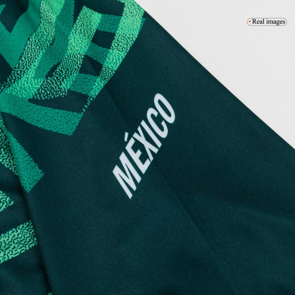 Mexico Pre-Match Soccer Jersey World Cup 2026 Green