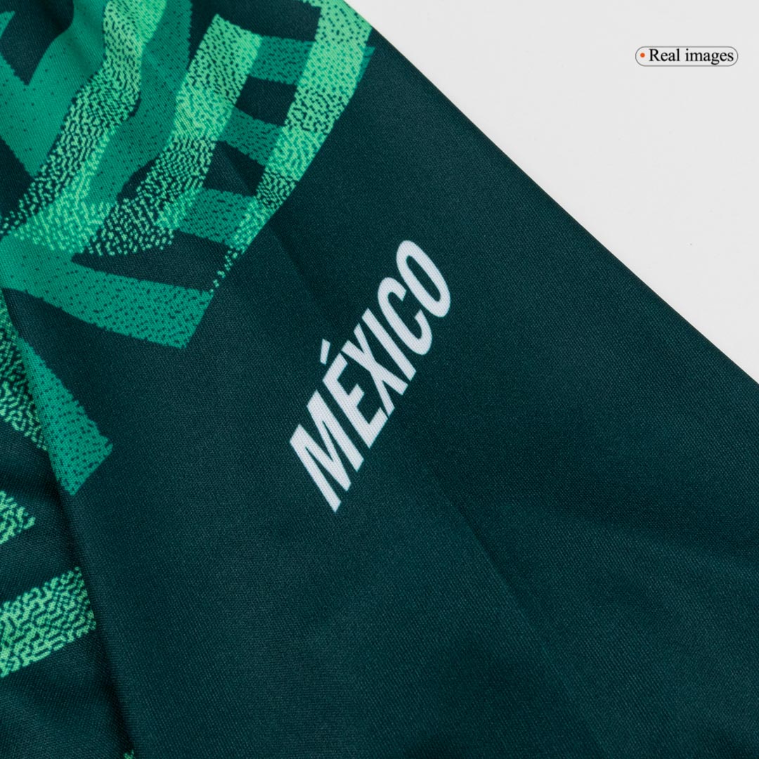 Mexico Pre-Match Soccer Jersey World Cup 2026 Green