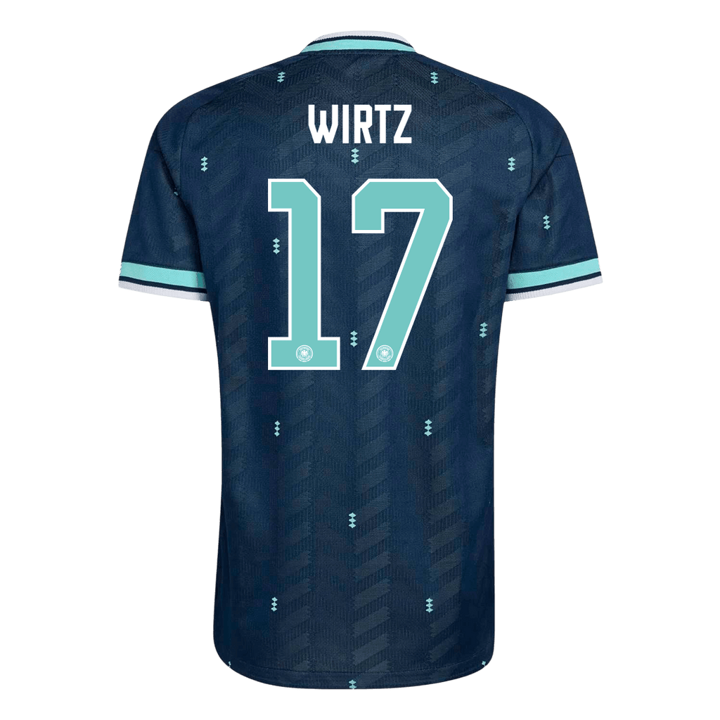 WIRTZ #17 Player Version Germany Away Soccer Jersey World Cup 2026 Navy