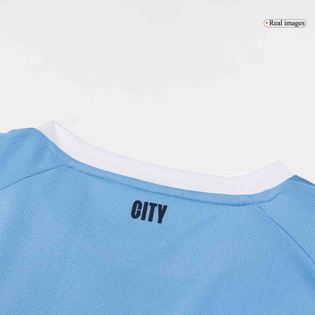 CHERKI #10 Manchester City Home Soccer Jersey 2025/26 Blue