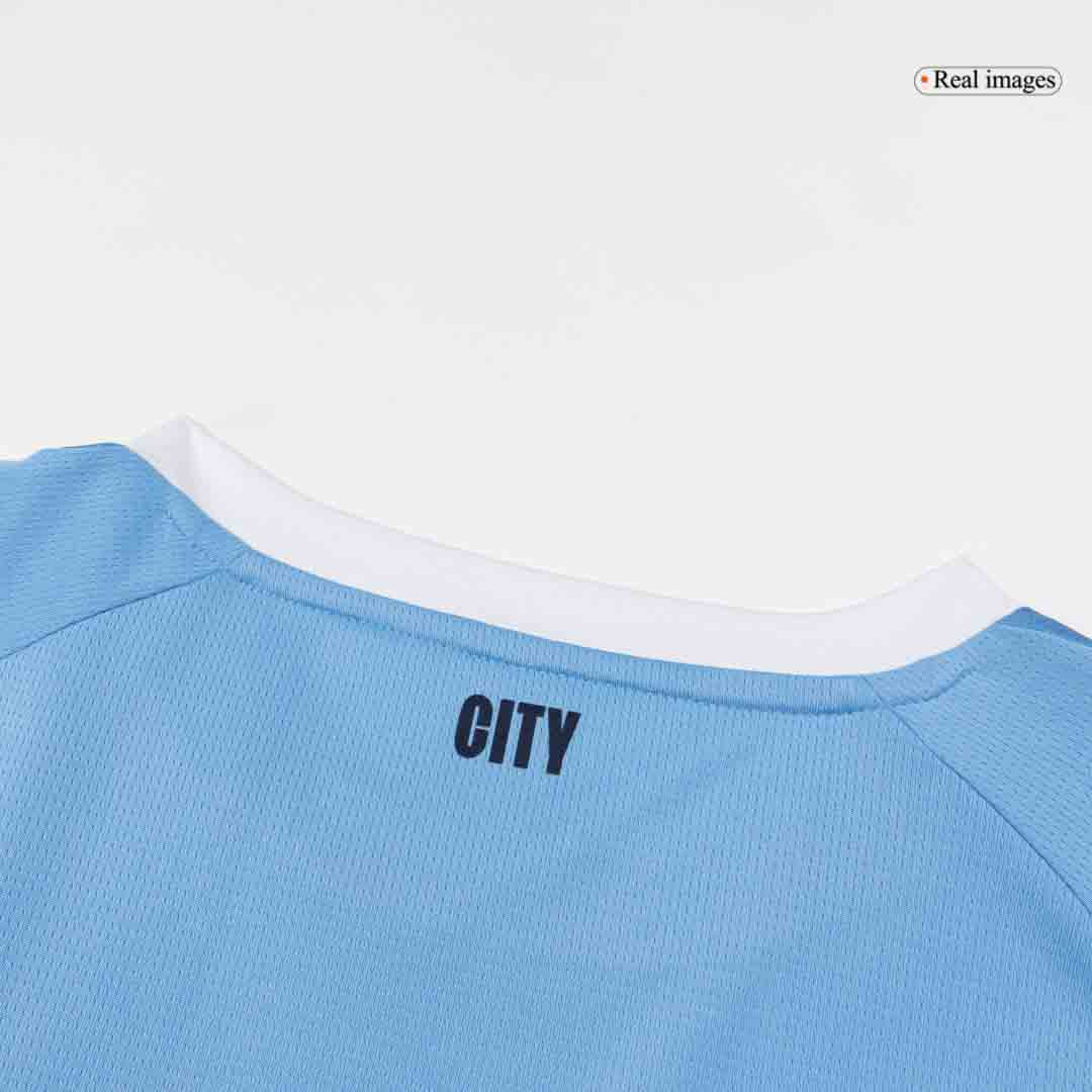 CHERKI #10 Manchester City Home Soccer Jersey 2025/26 Blue