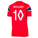 Ødegaard #10 Norway Home Soccer Jersey World Cup 2026