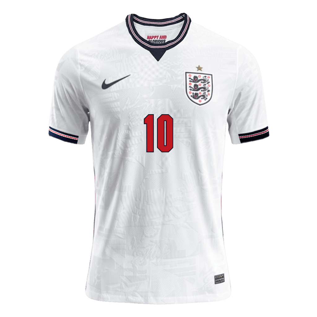 BELLINGHAM #10 Player Version England Home Soccer Jersey World Cup 2026 White