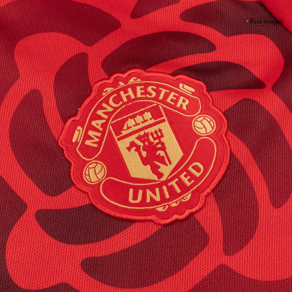 Manchester United CNY Long Sleeve Soccer Jersey 25/26 Red