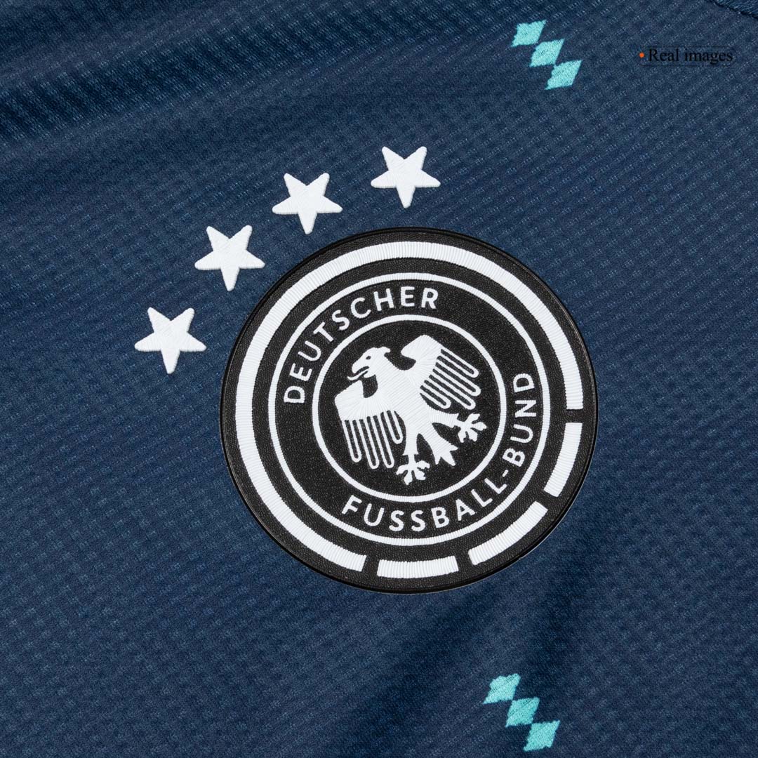 Player Version Germany Away Soccer Jersey World Cup 2026 Navy