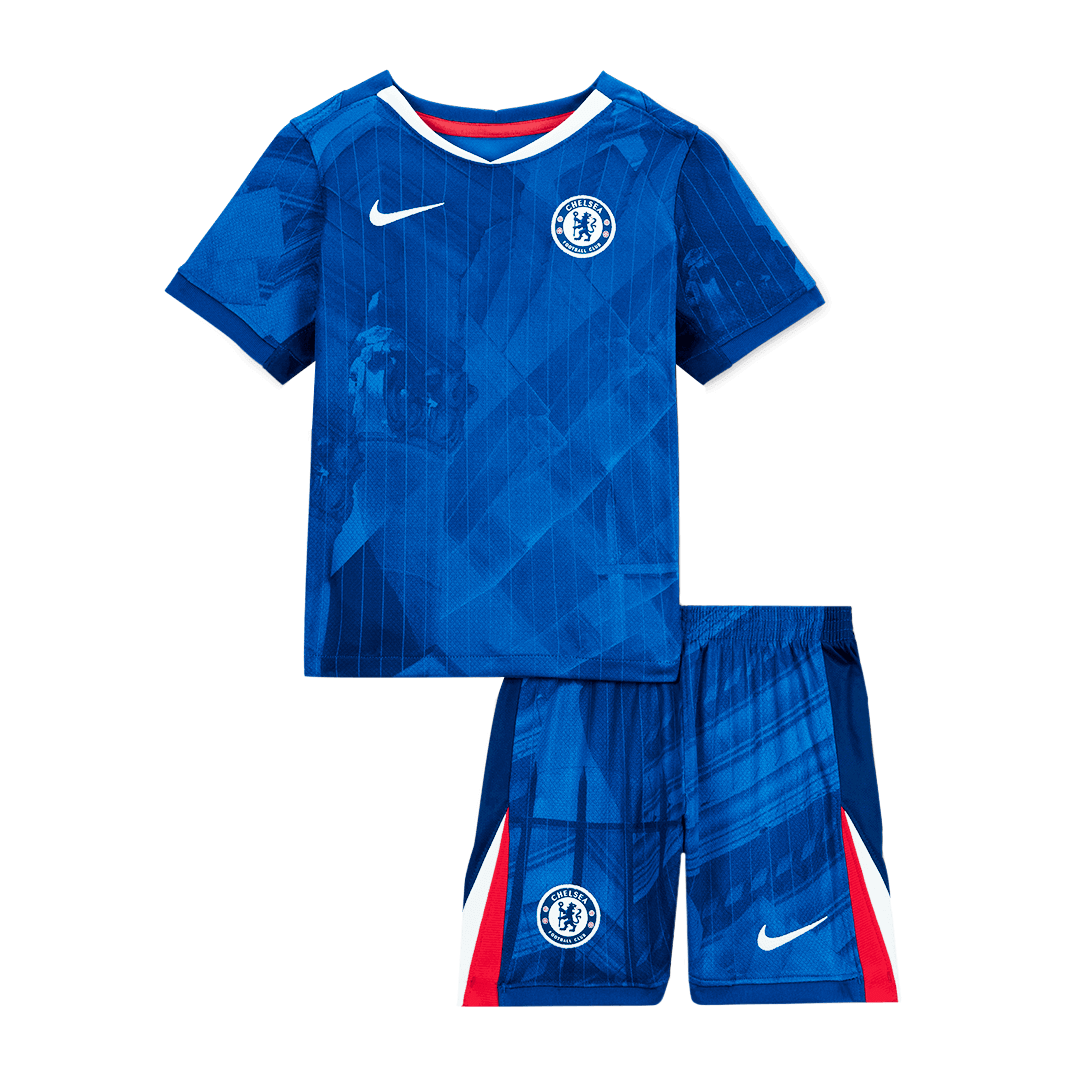 Kids Chelsea 2025/26 Home Soccer Kit