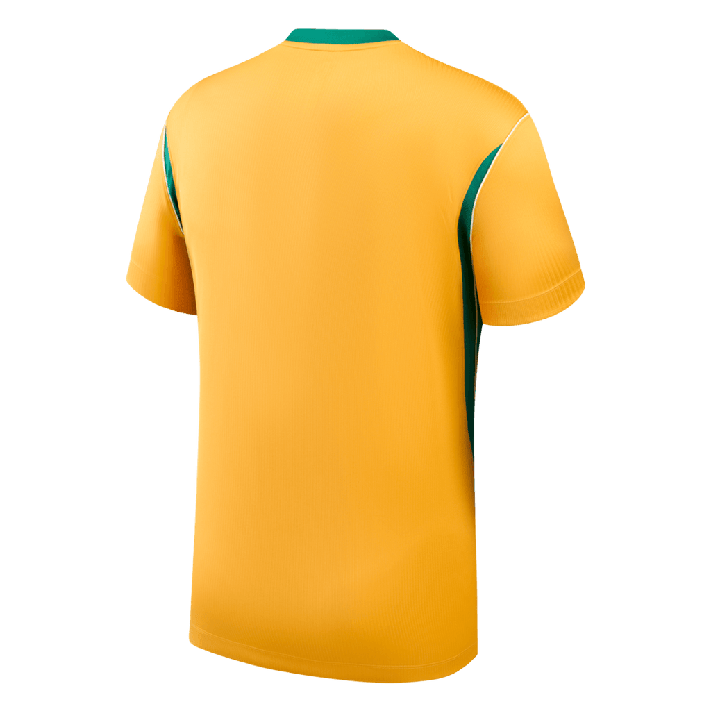 Men Fan Version Australia Home Soccer Jersey World Cup 2026 Yellow
