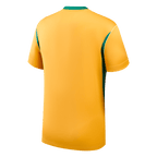 Men Fan Version Australia Home Soccer Jersey World Cup 2026 Yellow