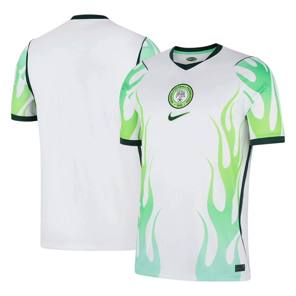 Men Fan Nigeria Away Soccer Jersey World Cup 2026 White