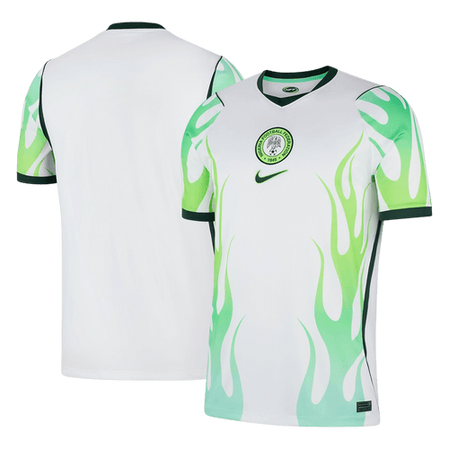 Men Fan Nigeria Away Soccer Jersey World Cup 2026 White