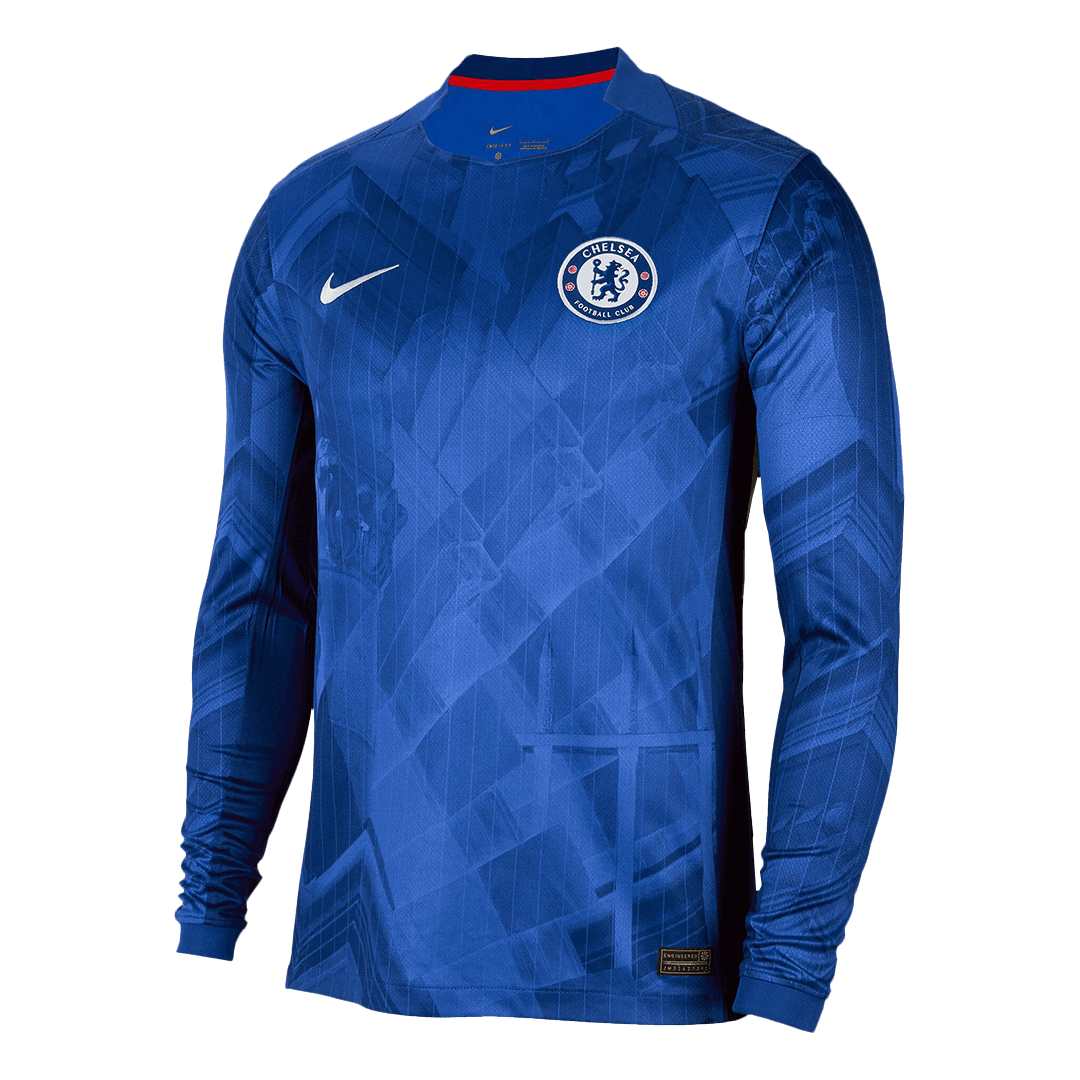 Chelsea 2025/26 Home Long Sleeve Soccer Jersey