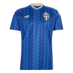 Sweden Away Soccer Jersey World Cup 2026 Blue