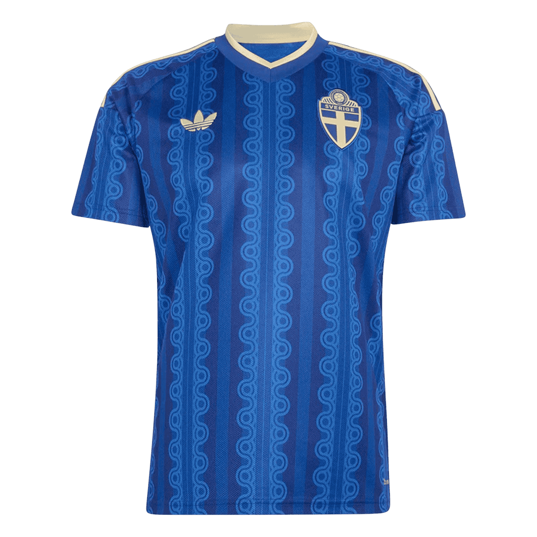 Sweden Away Soccer Jersey World Cup 2026 Blue