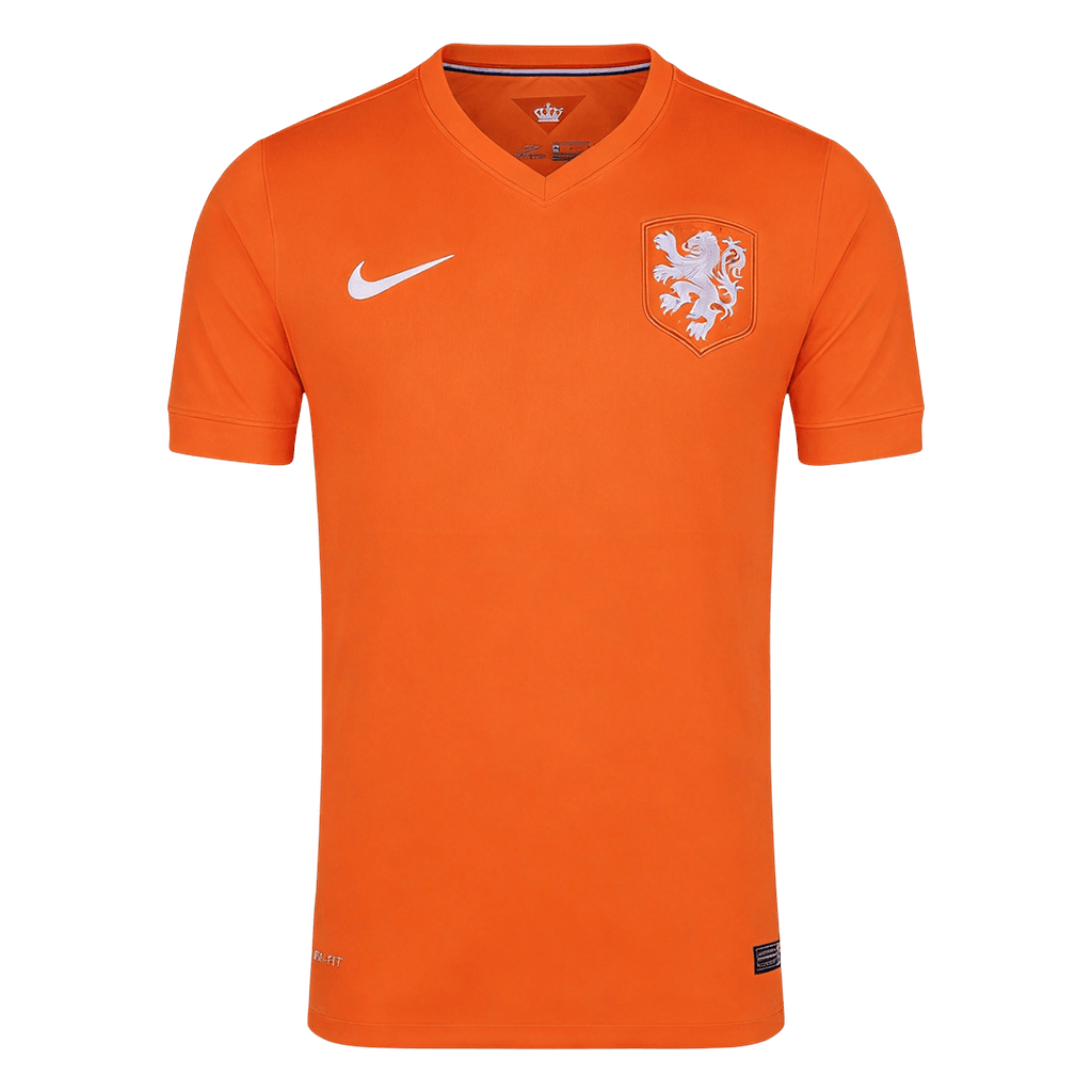 Retro Netherlands Home Jersey World Cup 2014