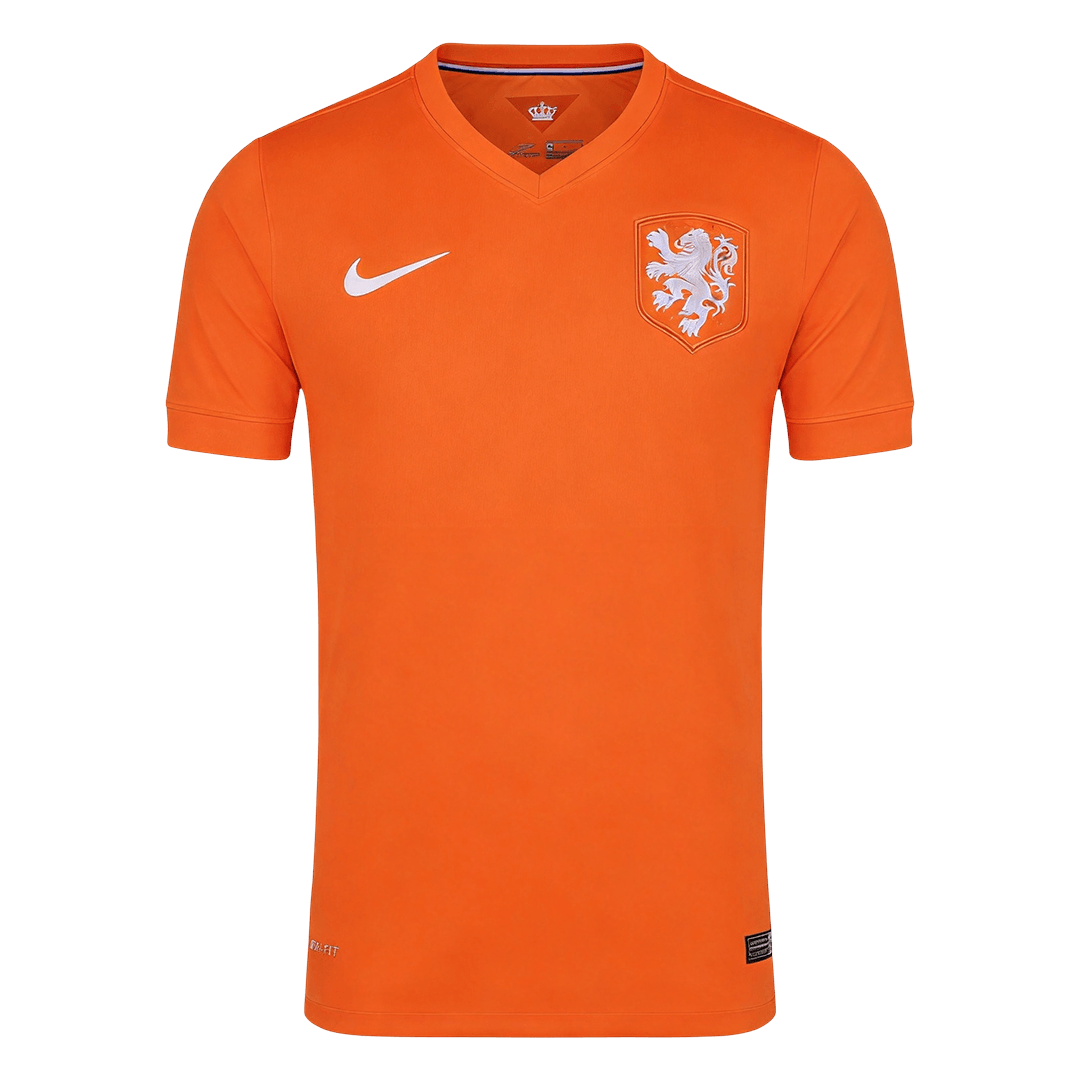 Retro Netherlands Home Jersey World Cup 2014