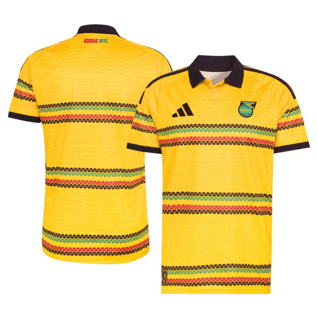 Jamaica Home Soccer Jersey World Cup 2026 Yellow