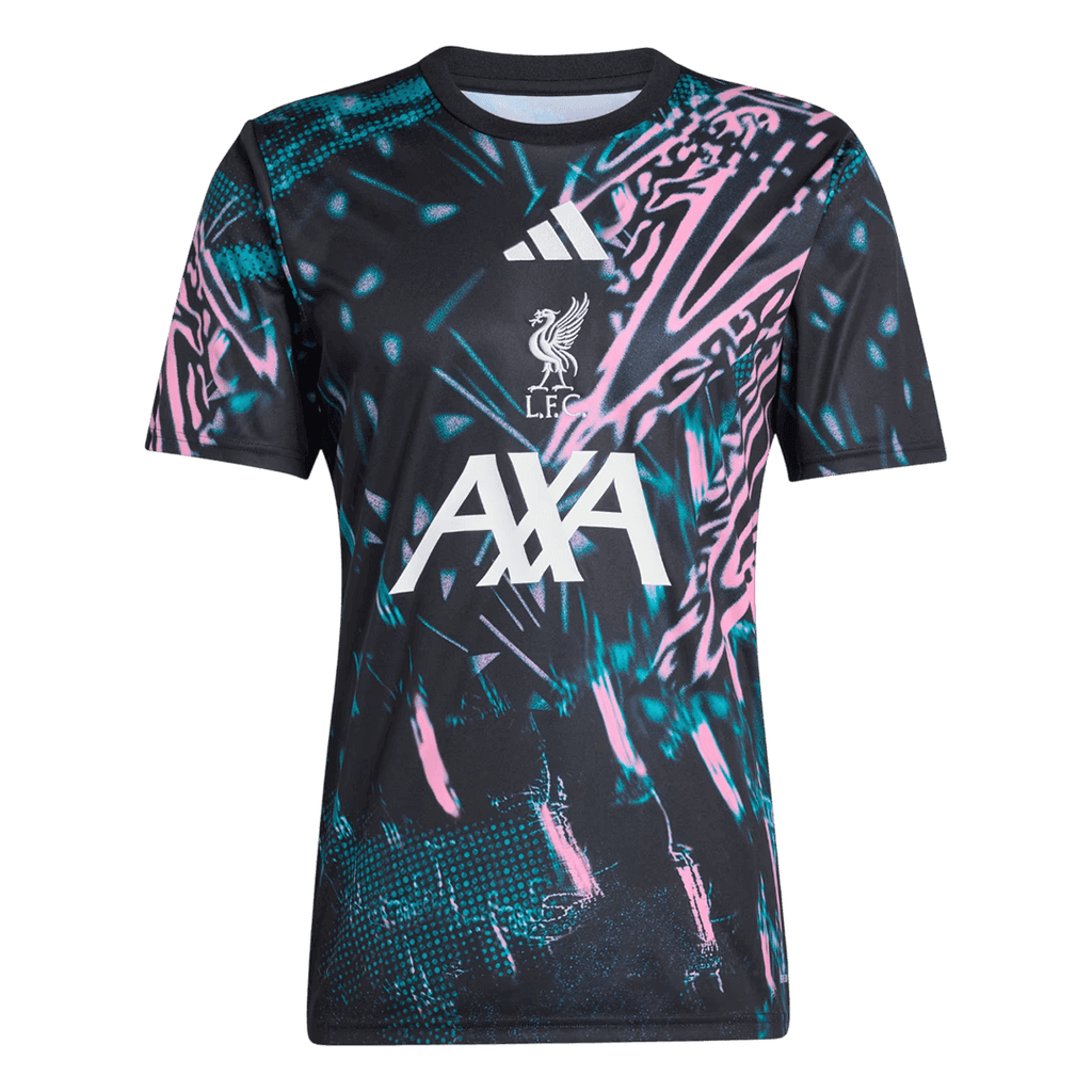 Liverpool Pre-Match Soccer Jersey 25/26 Black